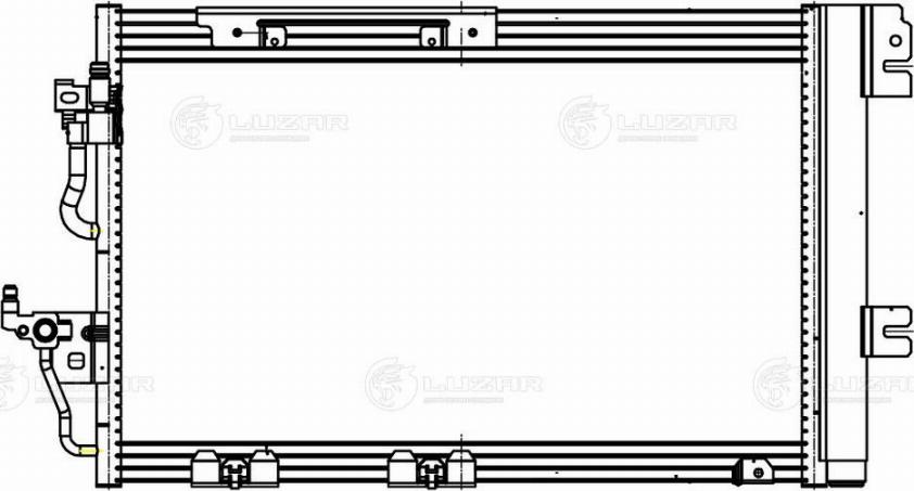 Luzar LRAC 21165 - Kondensators, Gaisa kond. sistēma ps1.lv