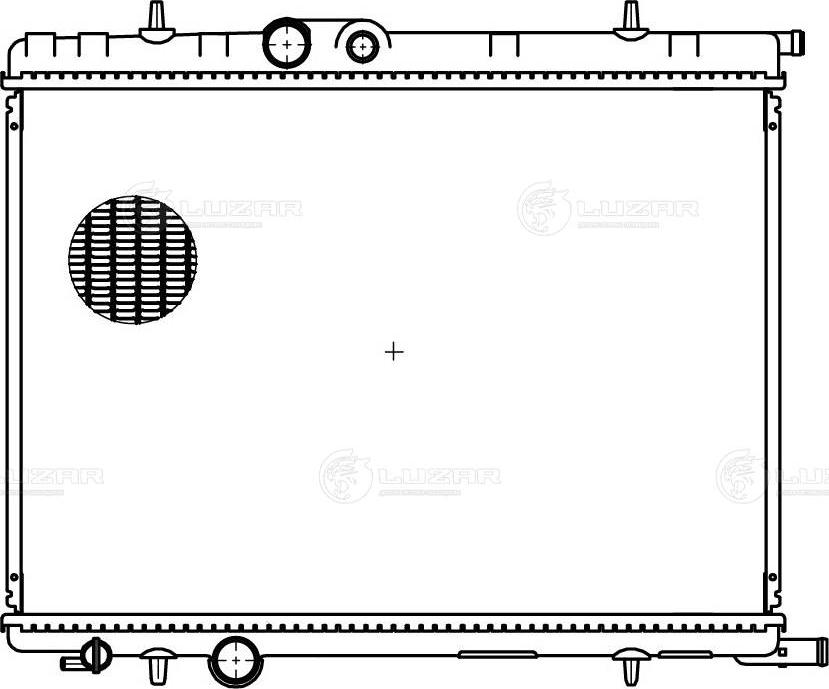Luzar LRc 20F4 - Radiators, Motora dzesēšanas sistēma ps1.lv