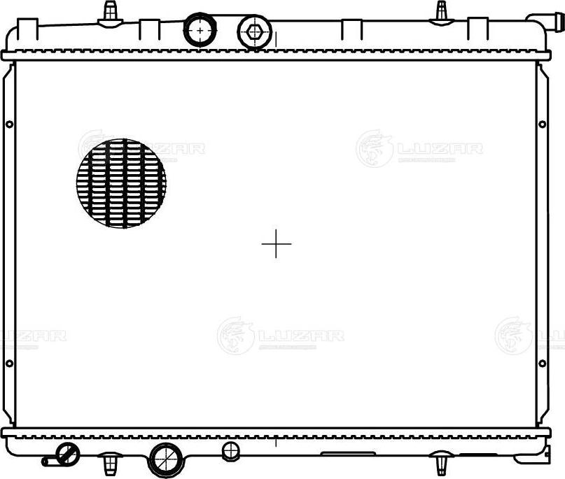 Luzar LRc 20G1 - Radiators, Motora dzesēšanas sistēma ps1.lv