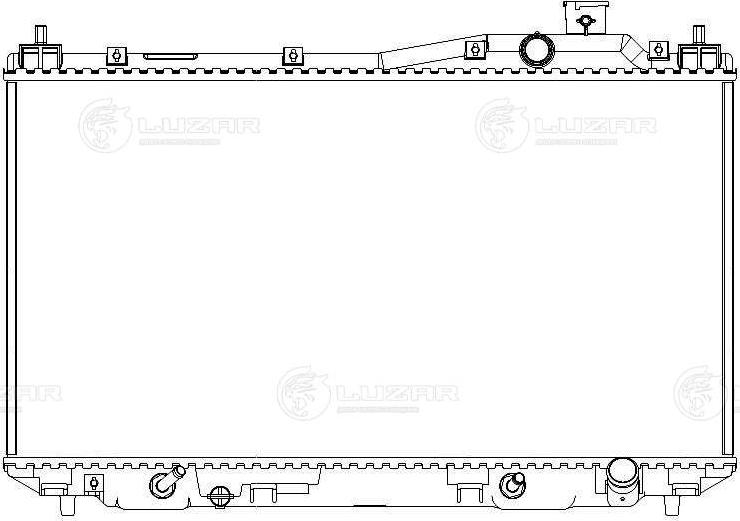 Luzar LRc 2311 - Radiators, Motora dzesēšanas sistēma ps1.lv