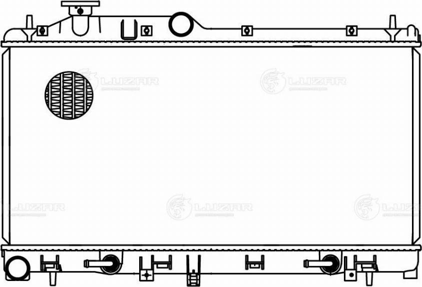 Luzar LRC22112 - Radiators, Motora dzesēšanas sistēma ps1.lv