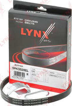 LYNXauto 5PK0628EL - Ķīļrievu siksna ps1.lv