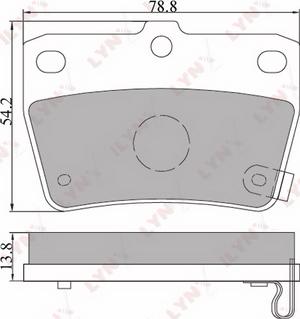 CHERY 720060008 - Bremžu uzliku kompl., Disku bremzes ps1.lv