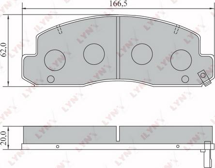 Sangsin Brake SP1450 - Bremžu uzliku kompl., Disku bremzes ps1.lv