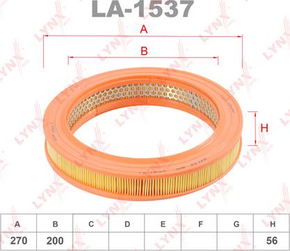 LYNXauto LA-1537 - Gaisa filtrs ps1.lv