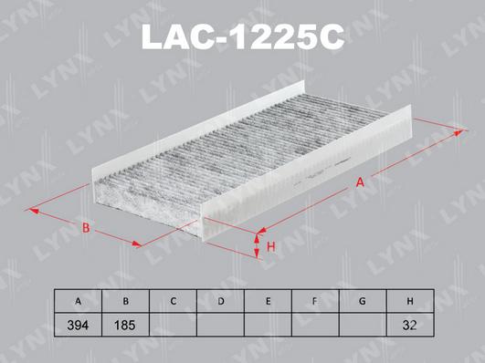 LYNXauto LAC-1225C - Filtrs, Salona telpas gaiss ps1.lv