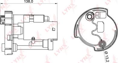 LYNXauto LF-990M - Degvielas filtrs ps1.lv