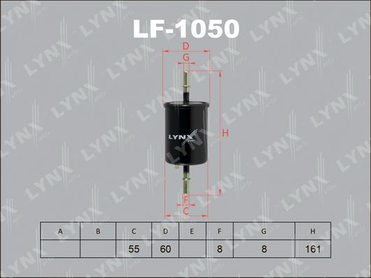 LYNXauto LF-1050 - Degvielas filtrs ps1.lv