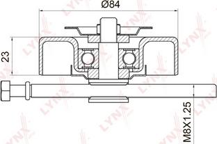 LYNXauto PB-5017 - Parazīt / Vadrullītis, Ķīļrievu siksna ps1.lv