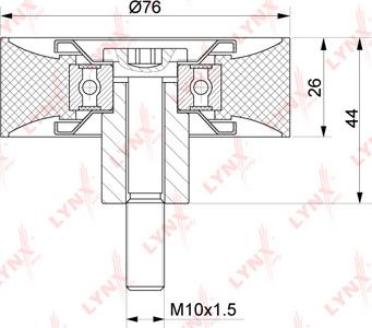 LYNXauto PB-7163 - Parazīt / Vadrullītis, Ķīļrievu siksna ps1.lv