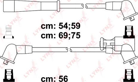 LYNXauto SPC5116 - Augstsprieguma vadu komplekts ps1.lv