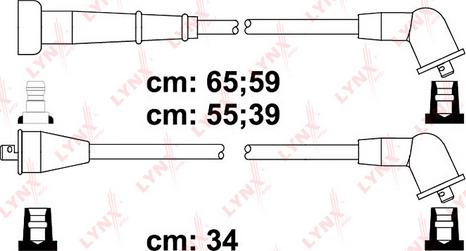 LYNXauto SPC5723 - Augstsprieguma vadu komplekts ps1.lv