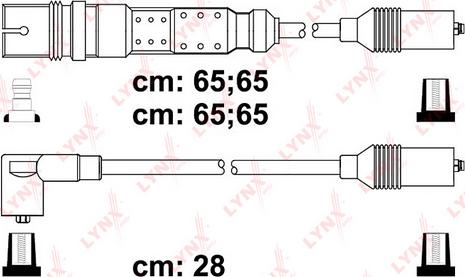 LYNXauto SPC8033 - Augstsprieguma vadu komplekts ps1.lv