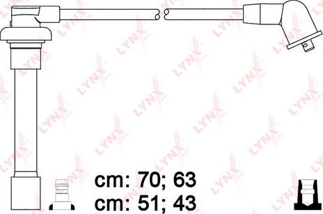 LYNXauto SPE3408 - Augstsprieguma vadu komplekts ps1.lv