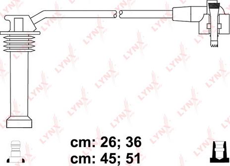 LYNXauto SPC3006 - Augstsprieguma vadu komplekts ps1.lv