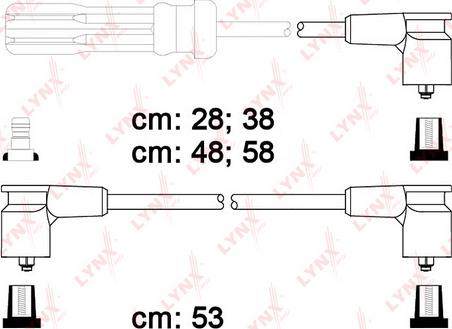 LYNXauto SPC7813 - Augstsprieguma vadu komplekts ps1.lv