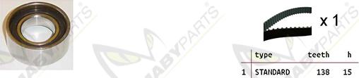 Mabyparts OBK010152 - Zobsiksnas komplekts ps1.lv