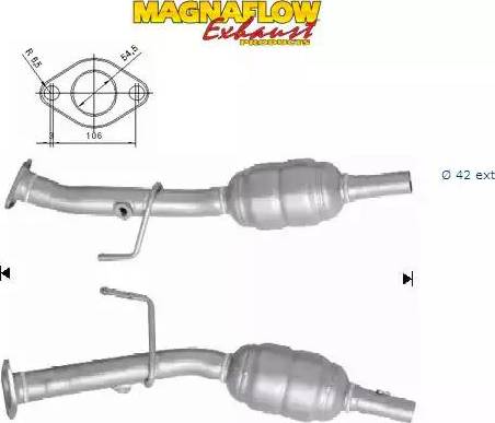 Magnaflow 69502 - Katalizators ps1.lv