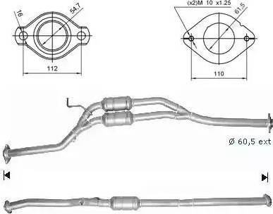 Magnaflow 69708D - Katalizators ps1.lv