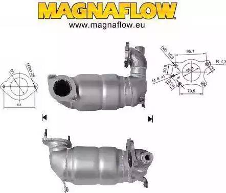 Magnaflow 65605D - Katalizators ps1.lv