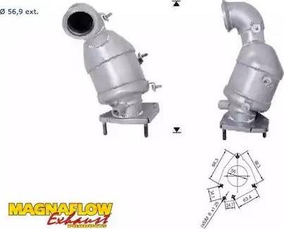 Magnaflow 65811D - Katalizators ps1.lv