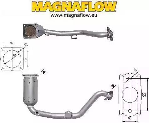 Magnaflow 66014 - Katalizators ps1.lv