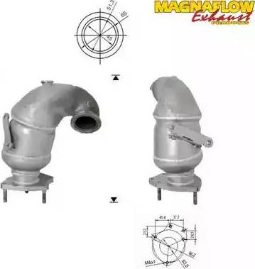 Magnaflow 61801D - Katalizators ps1.lv