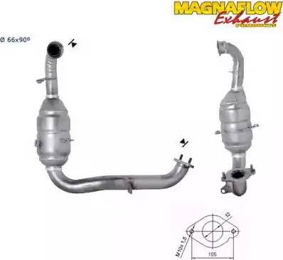 Magnaflow 62502D - Katalizators ps1.lv