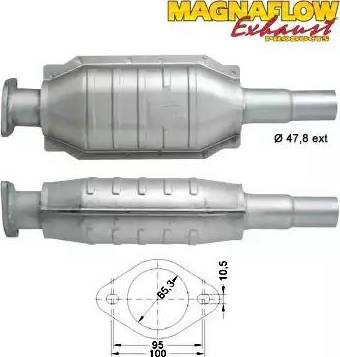 Magnaflow 89234 - Katalizators ps1.lv