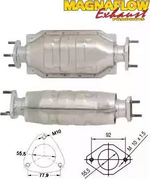 Magnaflow 84110 - Katalizators ps1.lv