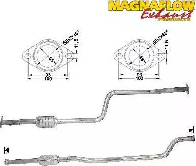 Magnaflow 84819D - Katalizators ps1.lv