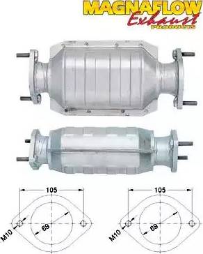 Magnaflow 85612 - Katalizators ps1.lv