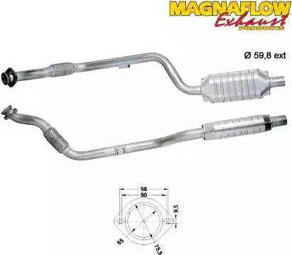 Magnaflow 85048D - Katalizators ps1.lv