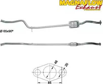 Magnaflow 86048D - Katalizators ps1.lv