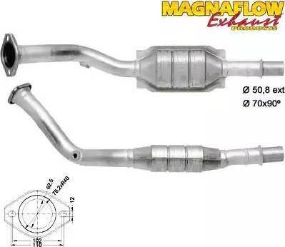 Magnaflow 86057 - Katalizators ps1.lv