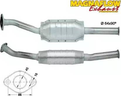 Magnaflow 86006 - Katalizators ps1.lv