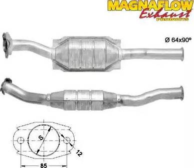 Magnaflow 80961 - Katalizators ps1.lv