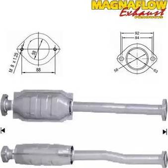 Magnaflow 80066 - Katalizators ps1.lv