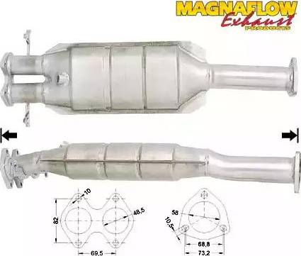 Magnaflow 80063 - Katalizators ps1.lv