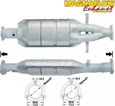 Magnaflow 80004 - Katalizators ps1.lv