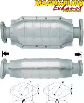 Magnaflow 80020 - Katalizators ps1.lv