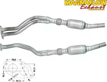 Magnaflow 80265 - Katalizators ps1.lv