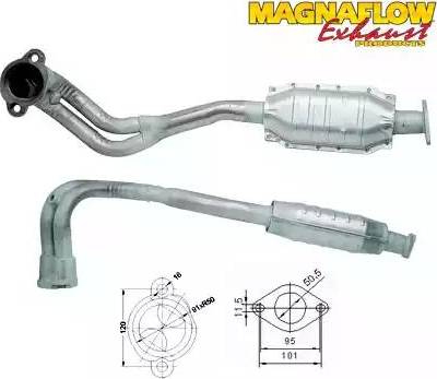 Magnaflow 82514 - Katalizators ps1.lv