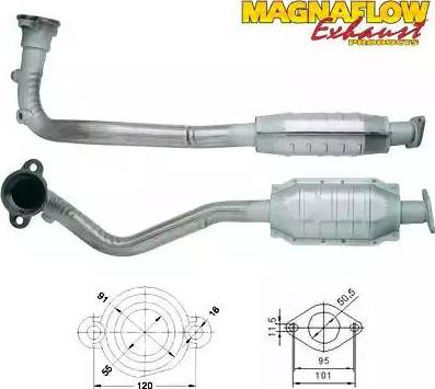 Magnaflow 82512 - Katalizators ps1.lv