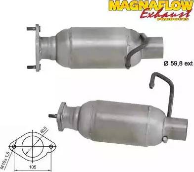 Magnaflow 82580D - Katalizators ps1.lv