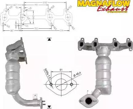 Magnaflow 82583 - Katalizators ps1.lv