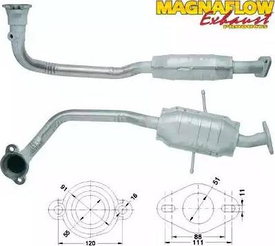 Magnaflow 82536 - Katalizators ps1.lv