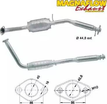 Magnaflow 87618 - Katalizators ps1.lv