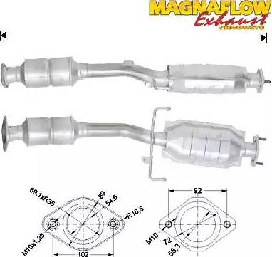 Magnaflow 74803 - Katalizators ps1.lv