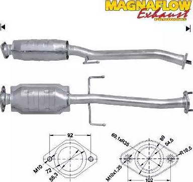 Magnaflow 74807 - Katalizators ps1.lv